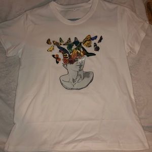 woman’s large t-shirt